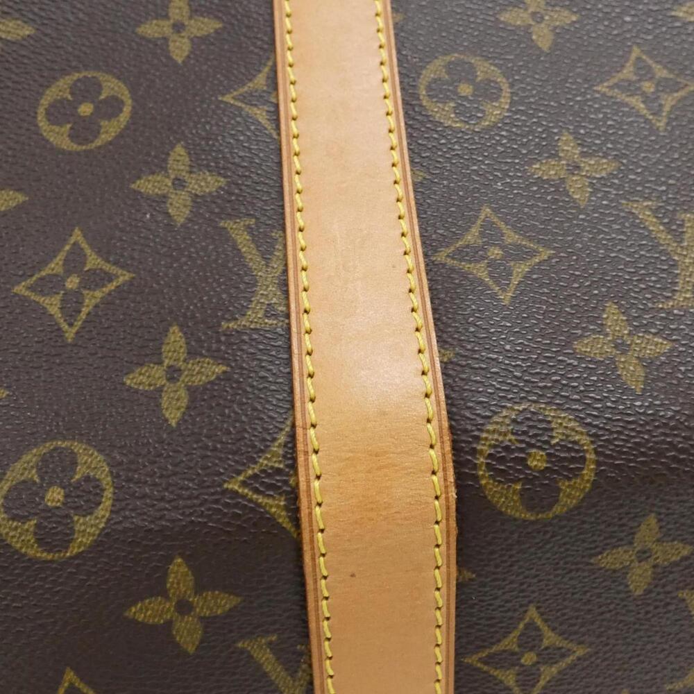 LOUIS VUITTON Brown Monogram Keepall 55 Boston Bag - Picture 3 of 7